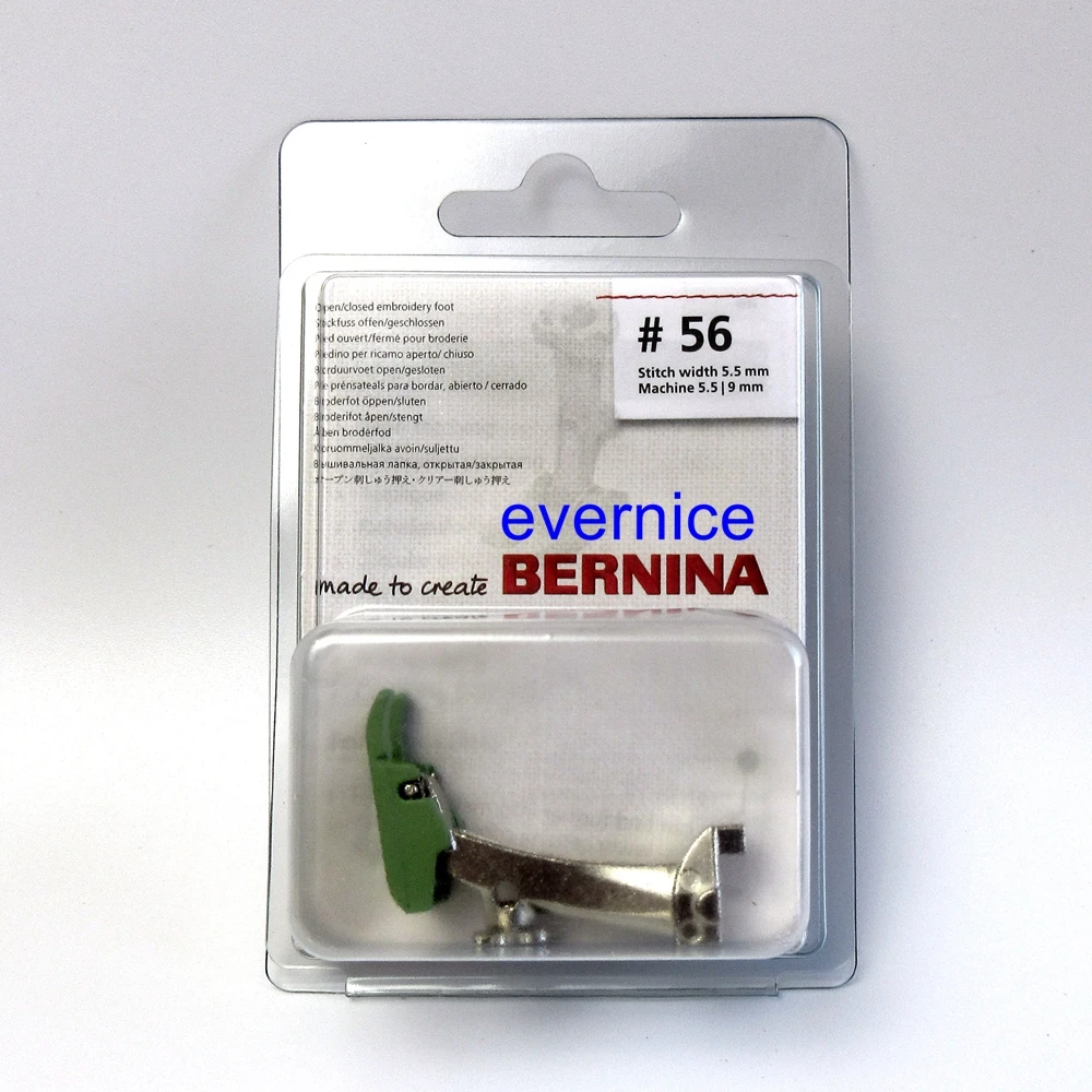 Genuine Bernina Non-stick coating Open Embroidery Foot #0084807400 (56N)  New Style Machine