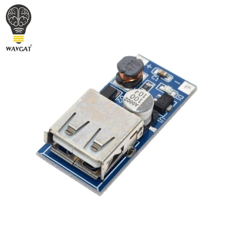 SUQ DC-DC caricatore di uscita USB step up Power Boost Module 0.9V ~ 5V a 5V 600MA USB Mobile Power Boost Board.