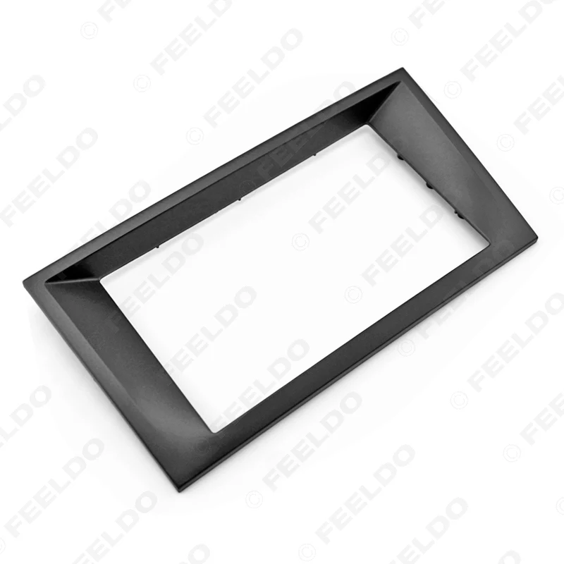 FEELDO 1Pc 2DIN Car Refitting Radio Stereo DVD Frame Fascia Dash Panel Installation Kits For Ford Mondeo(2000~2007) #FD-1619