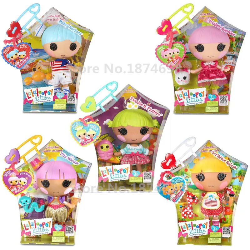 New Toys Lalaloopsy Littles Doll Series Collection Large Size 20cm Fashion Figure Toy Dolls for Girls Christmas Gifts