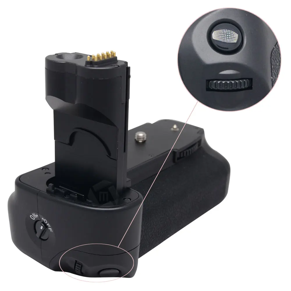 Mcoplus BG-40D قبضة البطارية العمودي لكانون EOS 50D 40D 20D 30D كاميرا استبدال كما BG-E2N Meike BG-E2