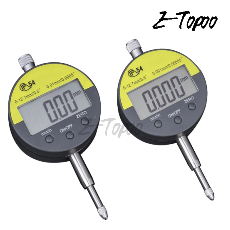 

IP54 Oil-proof Digital Micrometer Electronic Micrometro Metric/Inch 0-12.7mm 25,4mm Precision Dial Indicator Gauge Meter