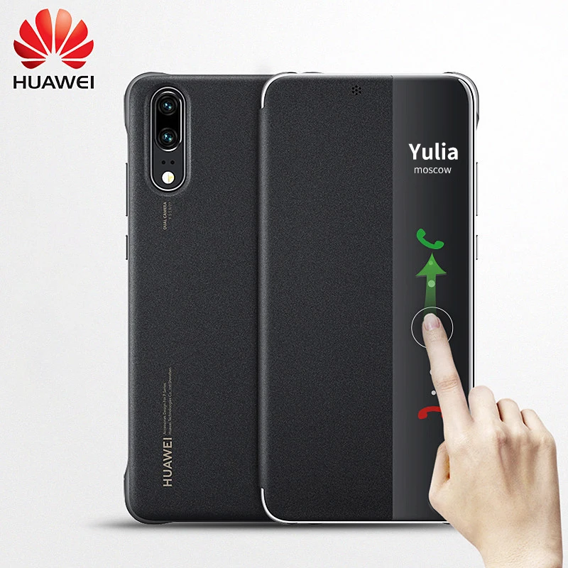 Original Huawei P20 Pro case Huawei P20 case silicone smart cover magnetic luxury flip leather 360 shockproof P 20 P20PRO case