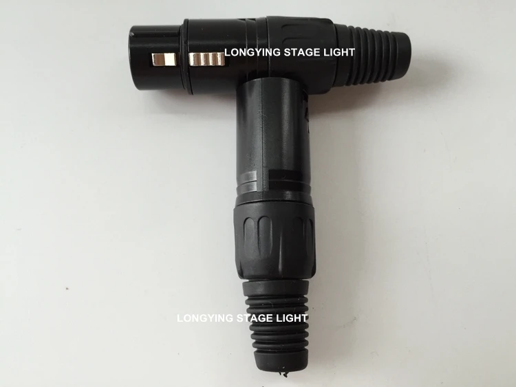 Connettore XLR per illuminazione DMX femmina e maschio a 3 Pin