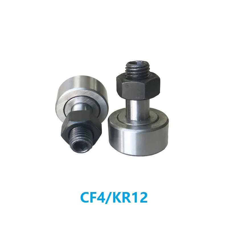 

10pcs/50pcs CF4 KR12 Cam follower Stud type track rollers Needle Bearings KRV12