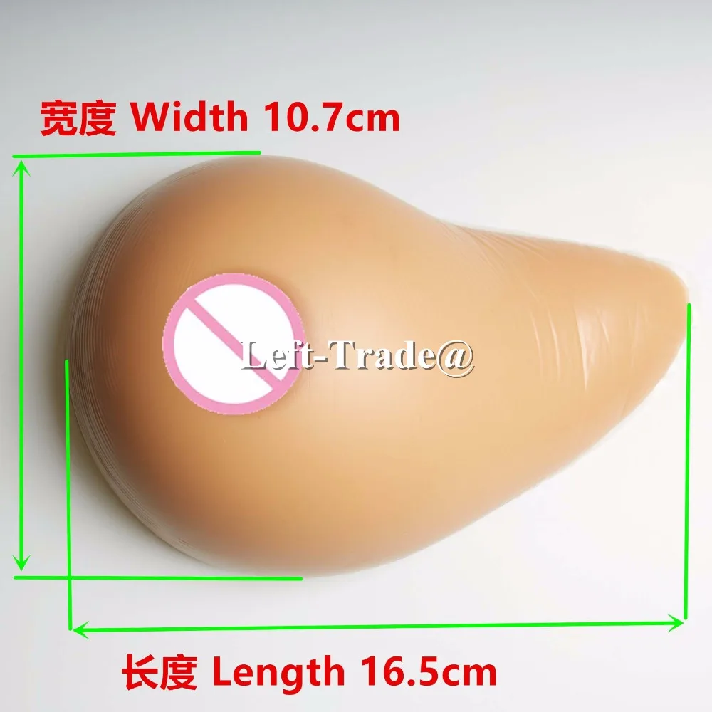 

600g suntan shemale drag queen silicone boobs prosthesis false breasts B cup for mastectomy man cosplay