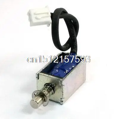 3 مللي متر 10g 0.02lb دفع سحب نوع الخطي رفع الملف اللولبي الكهربائي DC 6V