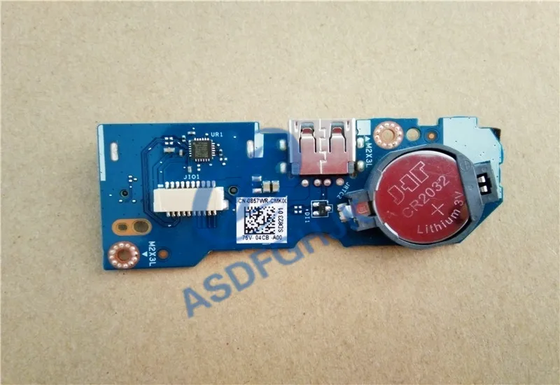 

Original FOR DELL for Inspiron 15 7460 7560 Power Botton Board IO USB board 0857WR 857WR LS-D823P 100% Test ok