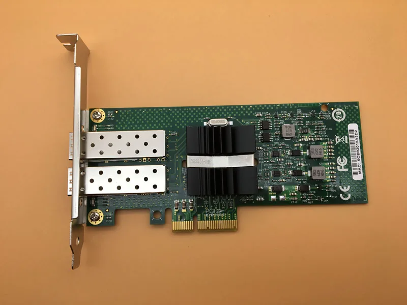 82576 Chipset Dual Port SFP PCI-E X4 Faser Server Adapter NIC E1G42EF-SFP 1000 Mb Kostenloser Versand