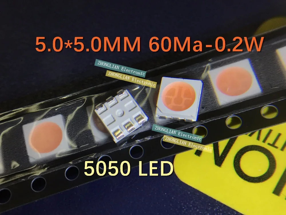 

500 шт./лот SMD 5050 розовый СВЕТОДИОД smd 5050 smd smt розовые светодиодные фонари 3-чипы 5,0*5,0 мм 60 мА-Вт супер яркий лучшее качество Новинка