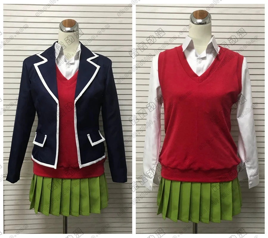 

The Quintessential Quintuplets Gotoubun no Hanayome Itsuki Nakano Asahiyama High School Uniform Dress Anime Cosplay Costume