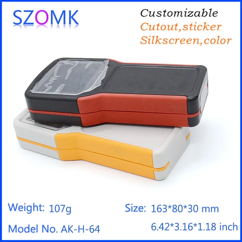 new arrival handheld enclosure plastic housing box for 4xAAA electronic project (1Pc)  163*80*30mm electrical  junction box