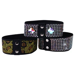 Latin dance rhinestone belt Girl Costume Accessories stretch children and adult