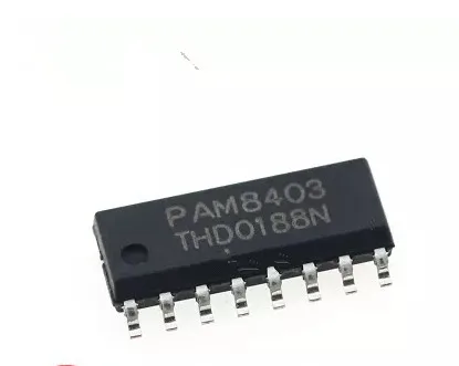 

10pcs/lot PAM8403 SOP-16 3w*2 Non-filter stereo D-level audio amplifiers New original