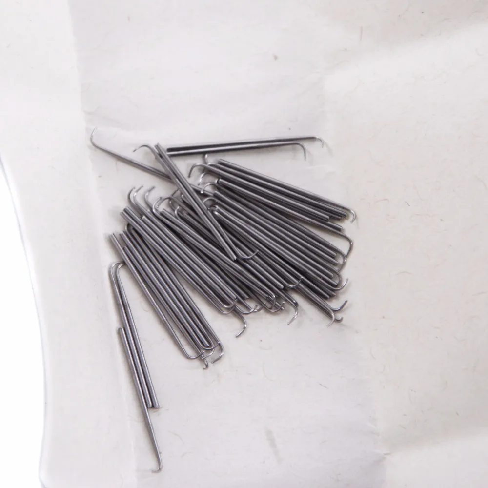 4 pcs Mix 4 Size Ventilating Needles(1-1,1-2,2-3,3-4) Make/Repair/Fix/Weave front/full Lace Wigs Toupee Hairpiece