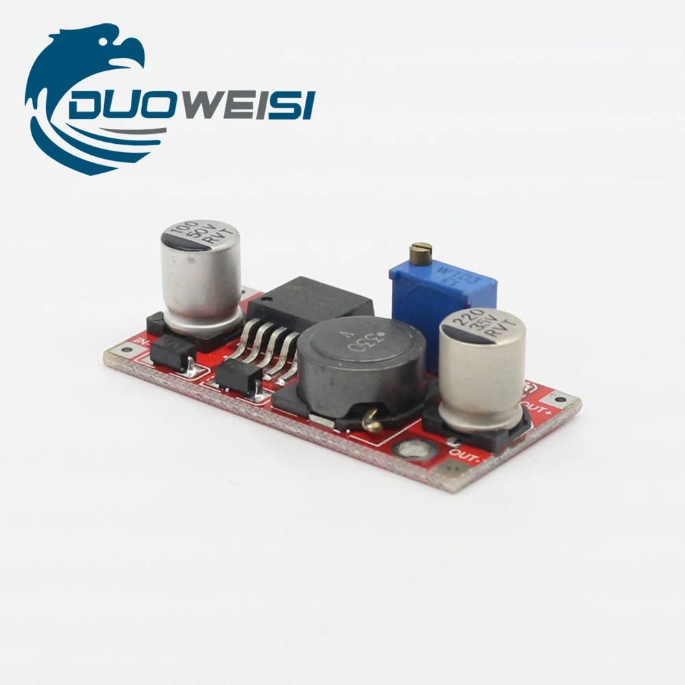 DC-DC 降圧電源モジュール 3A 調節可能な逆極性保護インダクタ 5 V レギュレータ