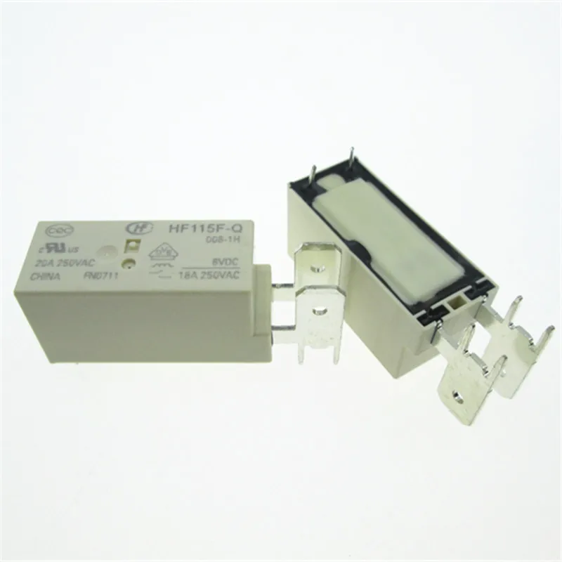 

Новое реле 6V HF115F-Q-006-1H JQX115FQ0061H 6VDC 6v DC6V 18A 250VAC