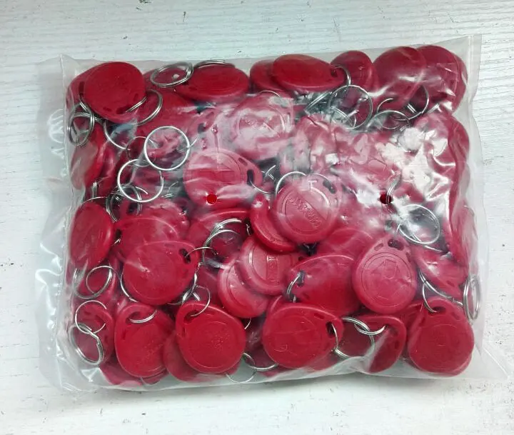 10 قطع EM4305 T5577 الناسخ, نسخة 125 كيلو هرتز RFID العلامة llavero Porta Chave بطاقة مفتاح فوب رمز حلقة القرب