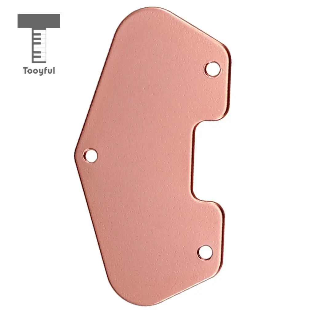 Tooyful Copper-red Metal Guitar Humbucker Pickup Baseplate Base Plate for TL Electric Guitar Parts Accessory Replacement