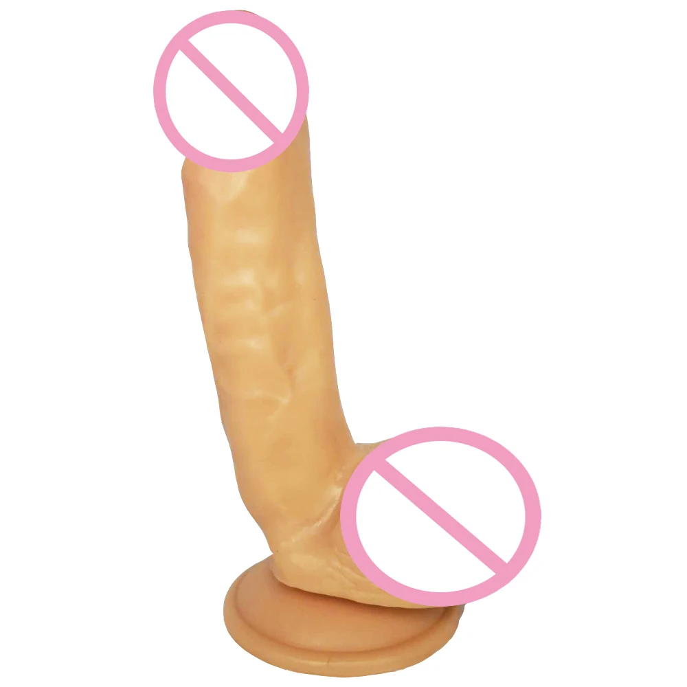 

22.5*5CM Realistic big Dildo with Suction Cup huge dildos with suction cup Dong Masturbation Sex Toys for woman G-spot Orgasm