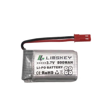 5pcs RC Drone Lipo Battery JST 902540 3.7V 800mAh Lipo 1S Battery With USB Charger Set For MJX x400 X300C X800 Quadcopter Parts