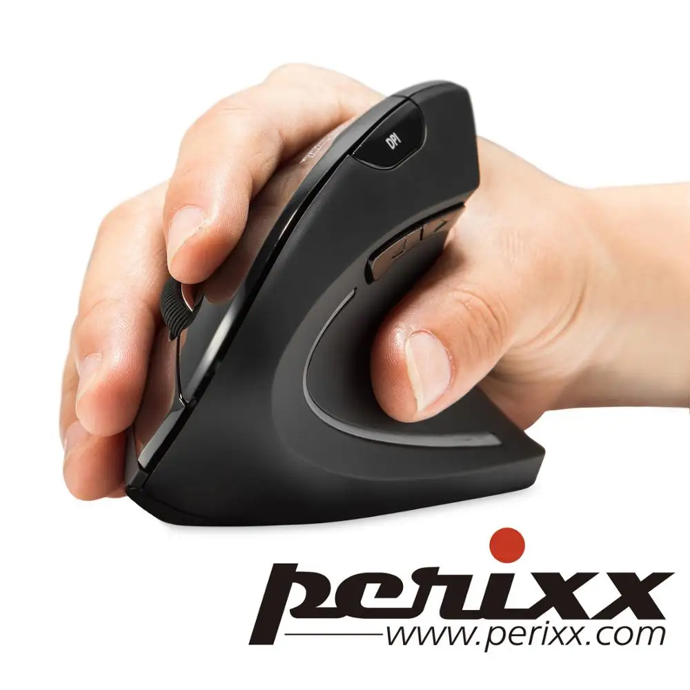 

Original Germany Perixx PERIMICE-713 wireless vertical ergonomic mouse anti mouse hand