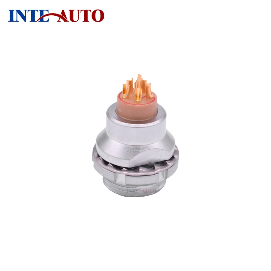 Buy Stanexco 0B Series ZEG Type, 2 3 4 5 6 7 9 Multi Pole Panel Mount Connector Socket, Female Contacts,Brass Body,Nut Fixing