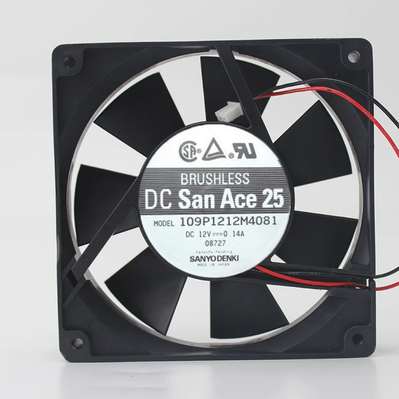 Original 109P1212M4081 12V 0.14A 12CM 12025 Cooling fan