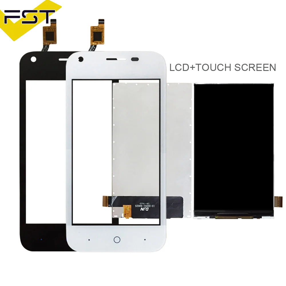 For ZTE Blade L110 LCD Display+Touch Screen Digitizer For ZTE L110 Lcd Glass Sensor Lens Replace+Tools