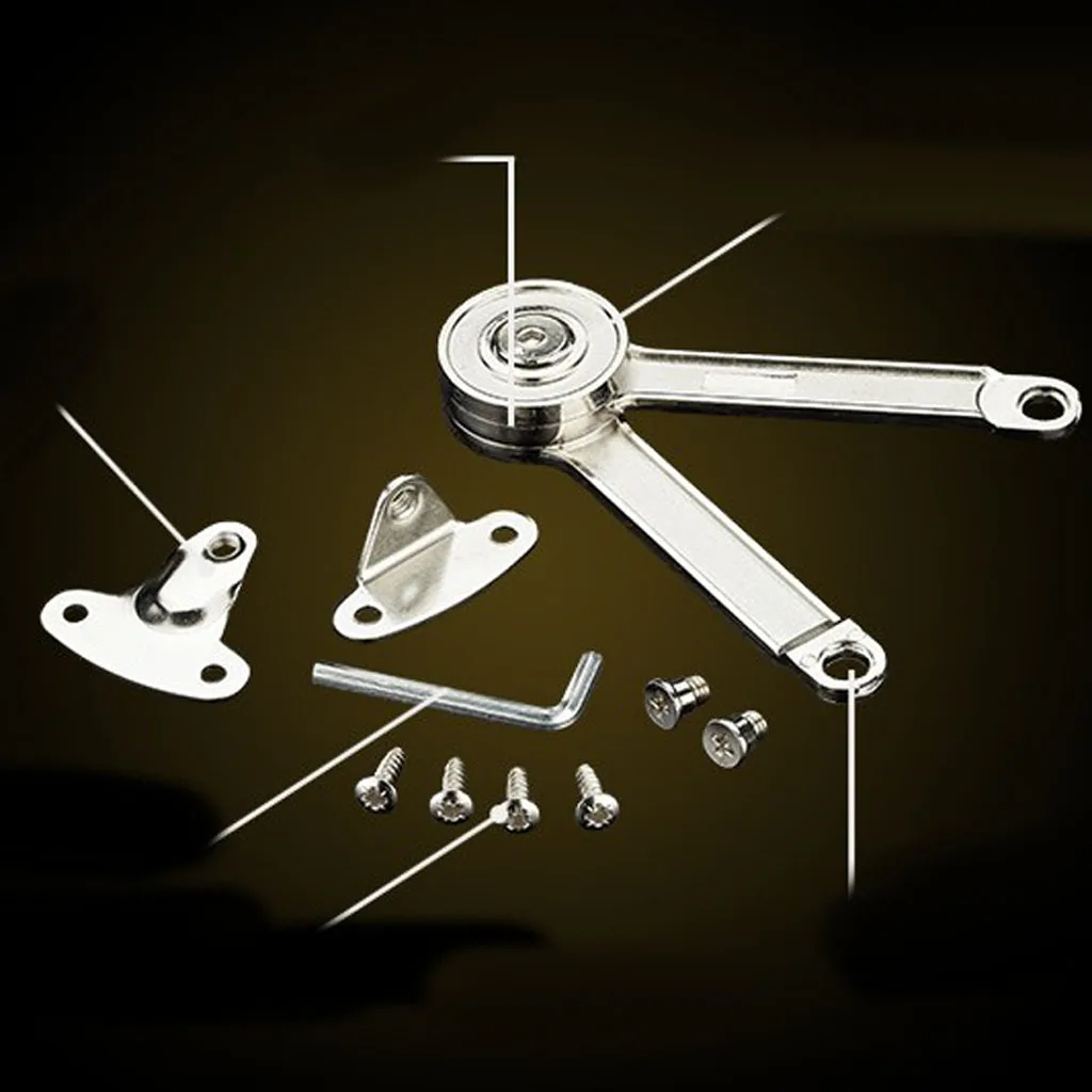 باب خزانة من سبائك الزنك ، دعم غاز ناعم لغطاء خزانة المطبخ