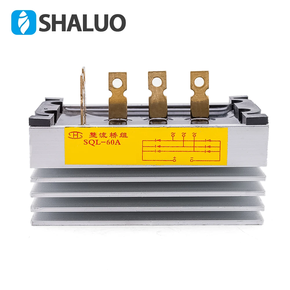 three phase SQL60A Generator Rectifier Diode Rectifier Bridge 60A AMP diode rectifier bridge kit for generator