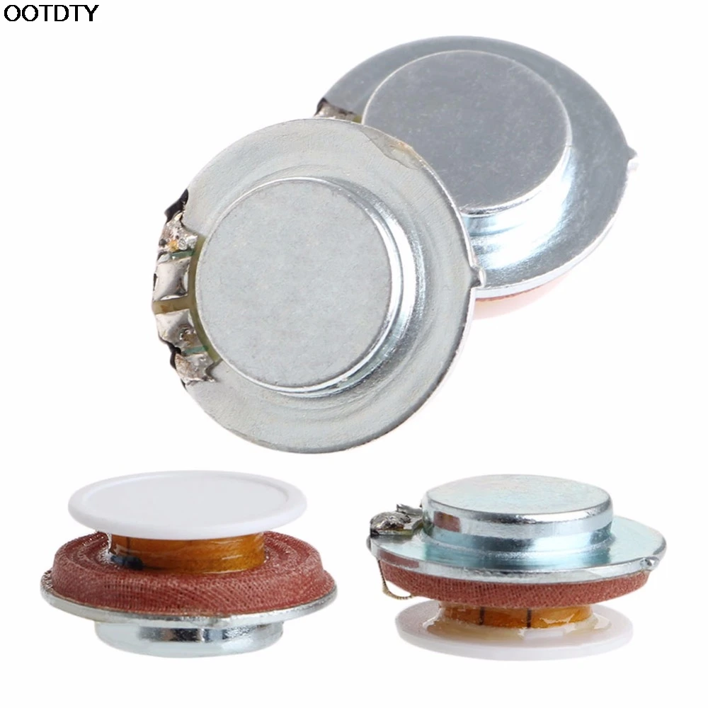 2Pcs 27mm Speaker Vibration Resonance 3W 4 Ohm High Fidelity Audio Stereo - L060 New hot