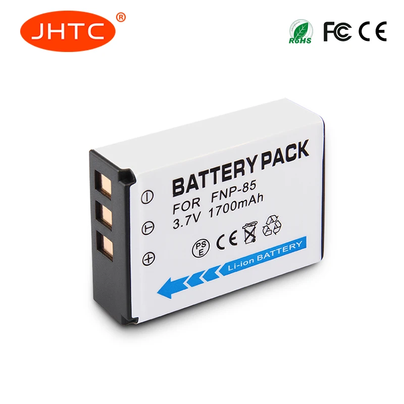 2Pcs 1700mAh NP-85 NP 85 Battery For FUJIFILM SL240 SL245 SL300 SL305 FNP-85 CB170 Camera Battery