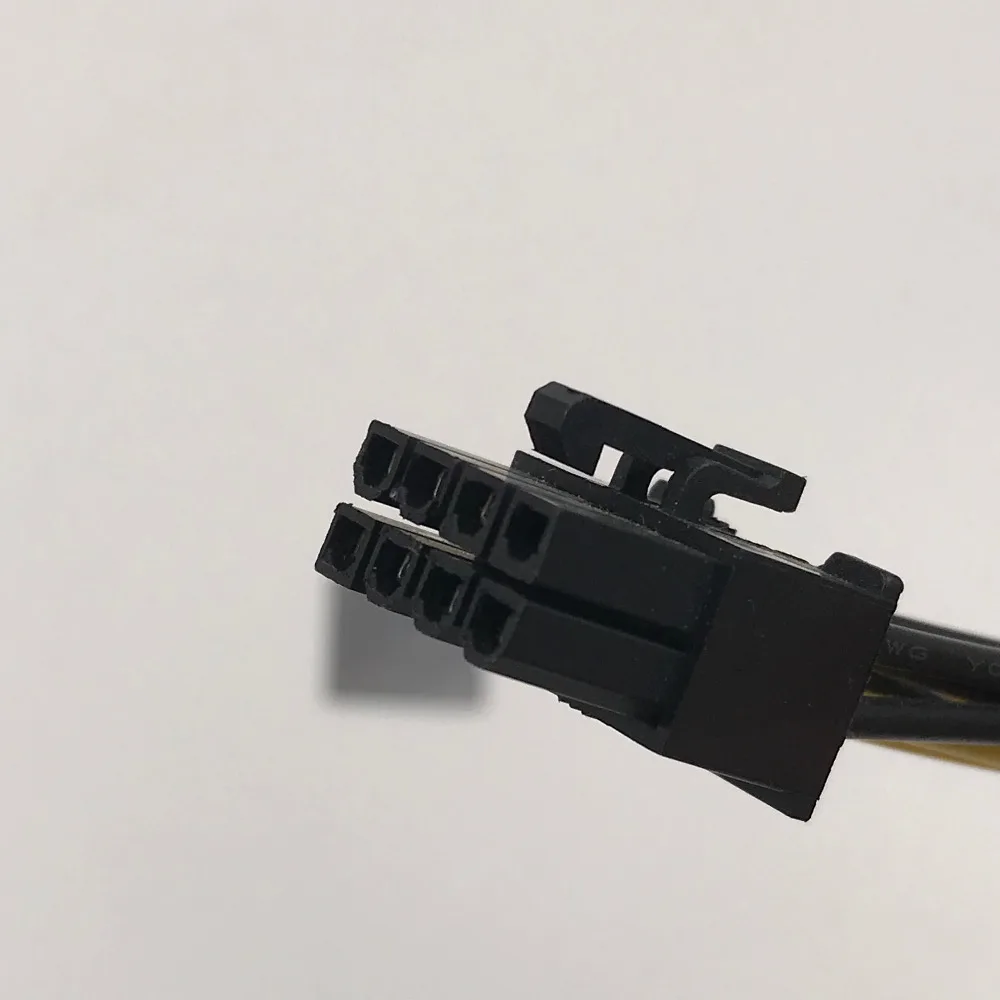 2 шт., двойной 4-контактный штекер-8-контактный разъем для видеокарты