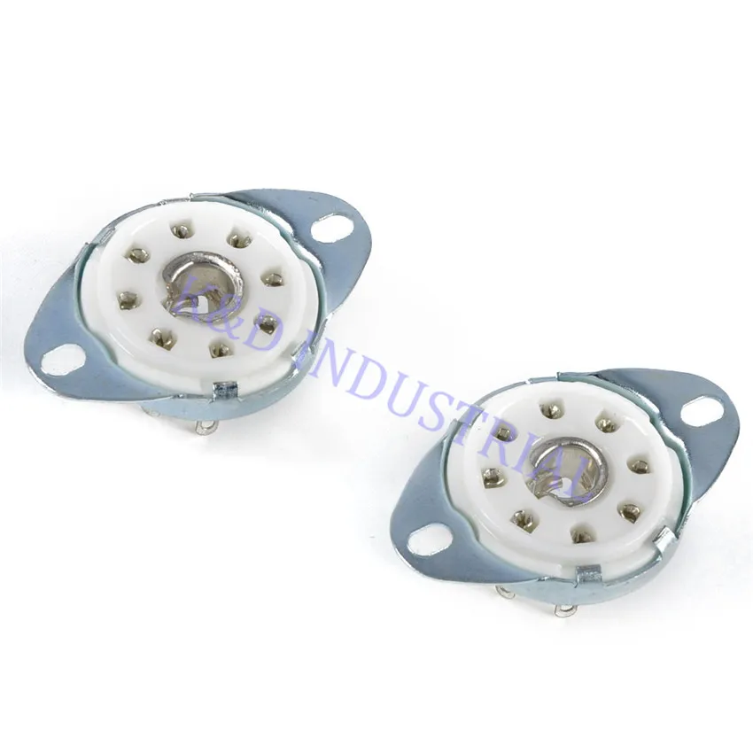 2 шт., 8-контактный восьмеричный керамический разъем для лоскутной трубки 5B254 1LA6 B8G, основание шасси, нижняя часть