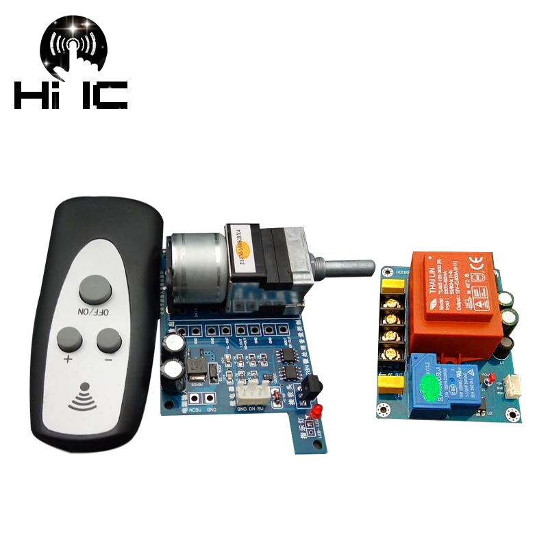 

HiFi Infrared Remote Control Volume Control Adjust Board APLS Preamp Motor 4 channels Potentiometer for Balance Amplifier