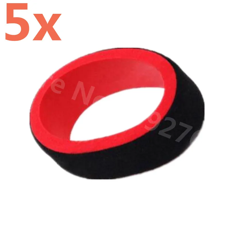 5Pcs 2-Color RC Cars Transmitter Steering Wheel Foam Grip Hand Wheel Sponge For TRAXXAS Futaba 3pv 4pls 4pv 4px r 7px prc x4 FS