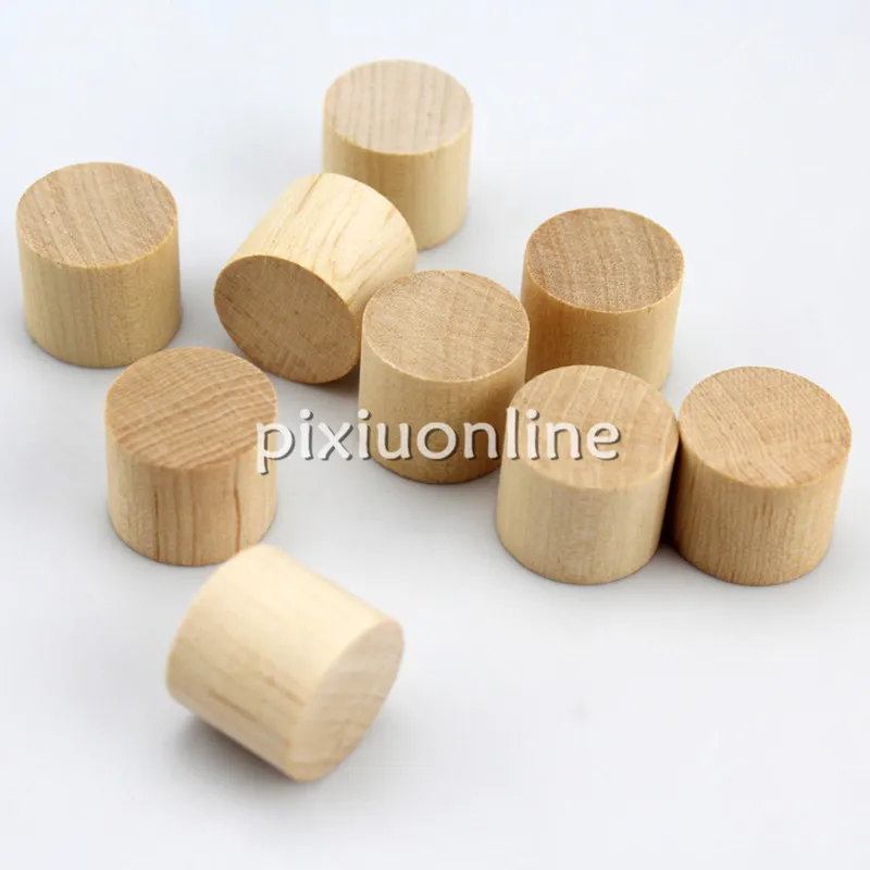 Students Use J059b Cylinder Birch Block 19*16mm DIY Creative Parts Make Chess Pieces