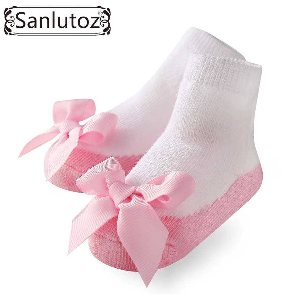 Sanlutoz-Calcetines para bebé, medias infantiles para niñas recién nacidas, Princesa, vacaciones, regalos de cumpleaños, Moda para niñas de 0 a 12 meses