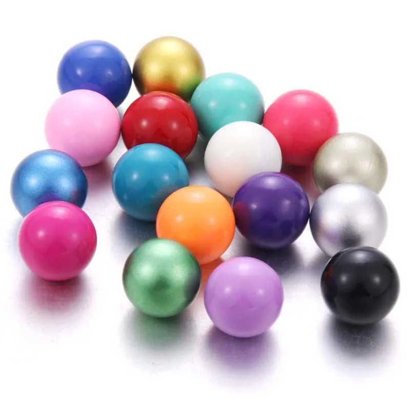 New 5 PCS/Lot 16mm Bell Ball Fit For Locket Cage Musical Sound Colorful Harmony Bell Ball Pregnant Gift Sound Balls Jewelry