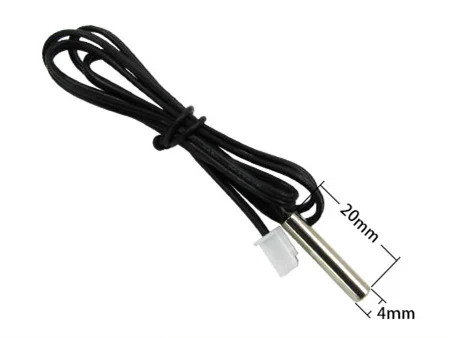 1pcs XH-T106 waterproof temperature sensor probe High precision temperature measurement 4*20mm 10K/B3950 thermistor NTC