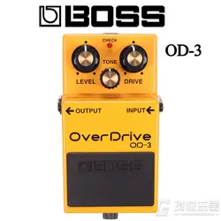 Boss Audio OD-3 Overdrive Pedal for Guitar and Bass with Free Bonus Pedal Case