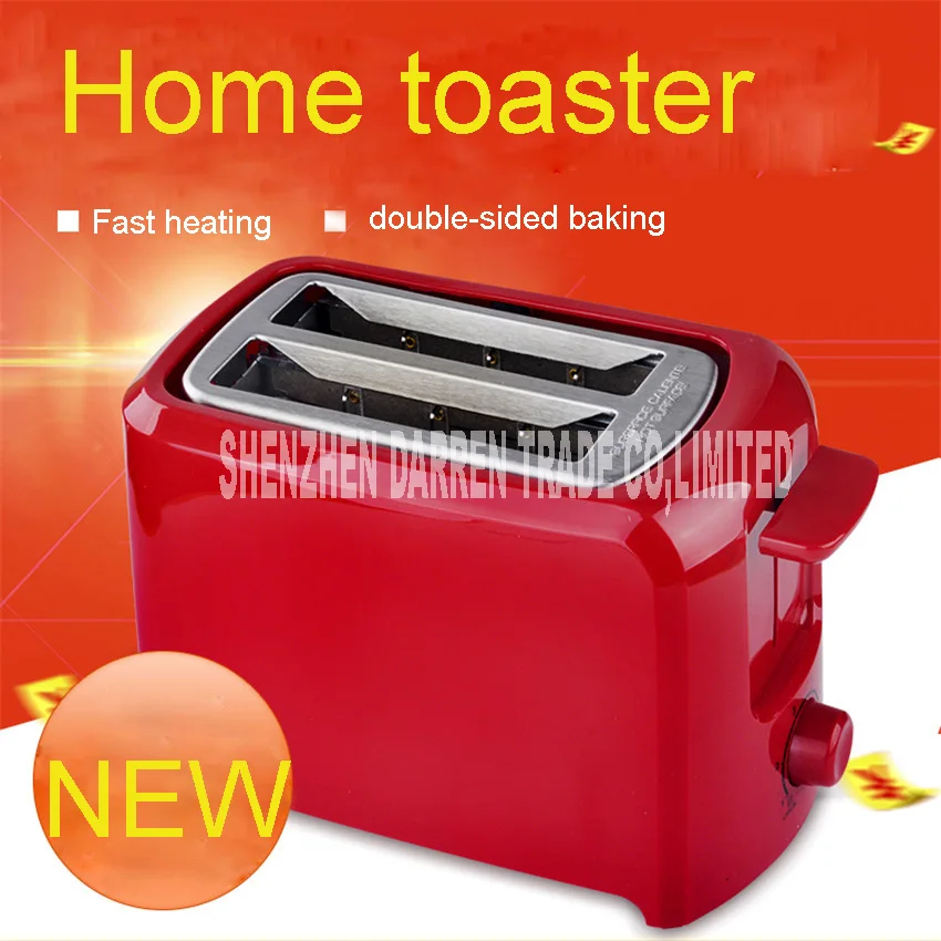 

New Arrival Household toaster machine RE-209 home automatic 2 Slices Toaster Bread breakfast Machine Toaster Ovens 750W 220V Hot