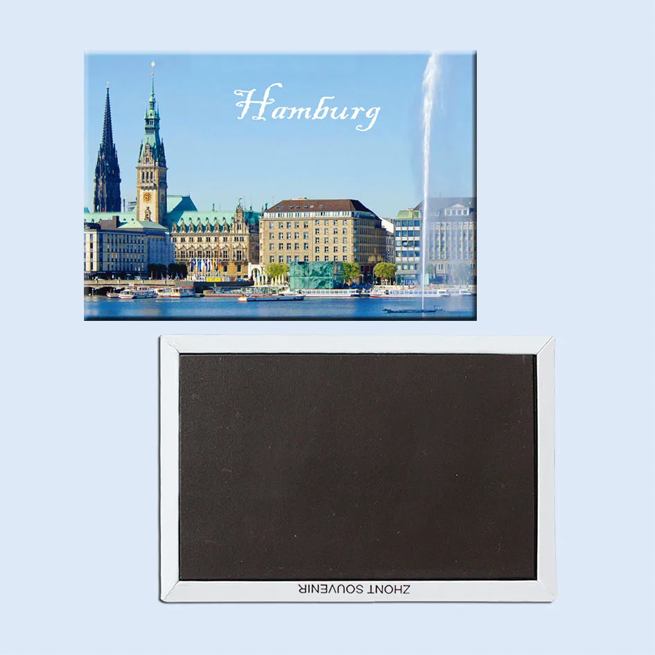 

Hamburg Fridge Magnets 21703 tourist destination Souvenirs