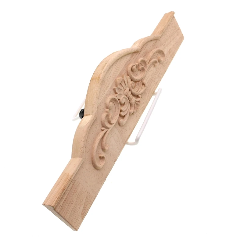 RUNBAZEF Wood Applique Upholstery Furniture Decorative Home Decoration Accessories TV Cabinet Baffle Bathroom  Wooden Letters
