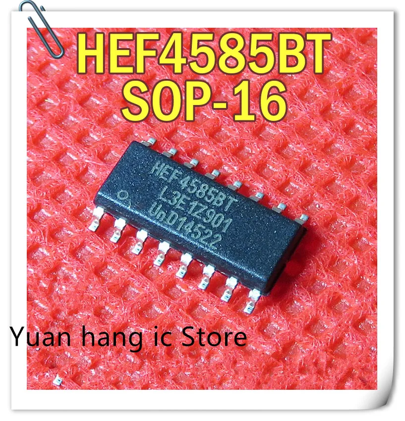 10 pz/lotto HEF4585BT HEF4585B HEF4585 4585BT IC COMPARATORE