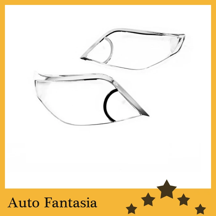 

Auto Chrome Parts Chrome Head Light Cover for Toyota Land Cruiser Prado J150-Free Shipping