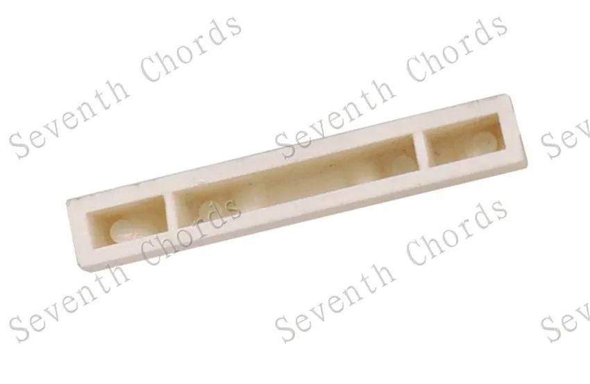 2 Stücke Kunststoff 4 Saiten Bass Muttern Größe 38*5,8*8,4mm Lvory Weiß Schwarz Für Wählen Gitarre Zubehör Teile – Detail 7