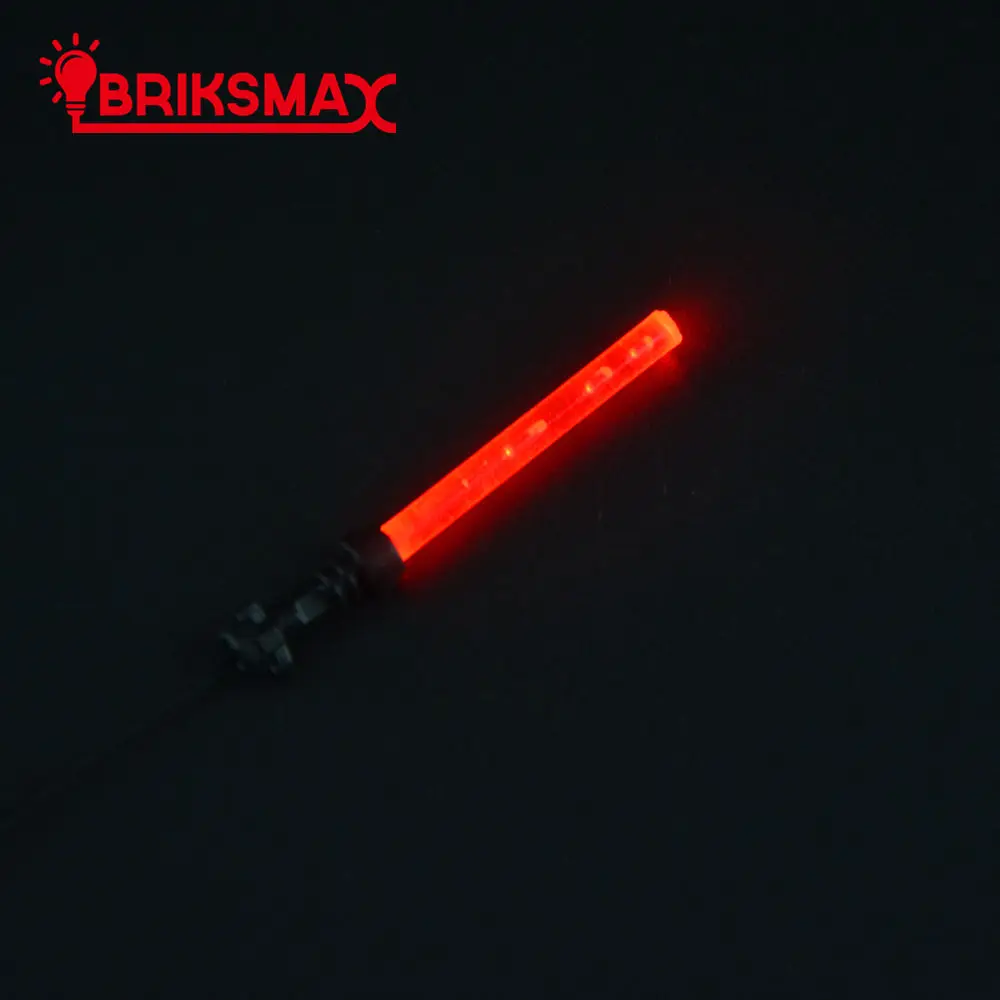 BRIKSMAX 1 Pcs DIY LED Light Saber Powered By USB For Star War Trooper Toy Gift Compatible with Classic Brand Figures Toy
