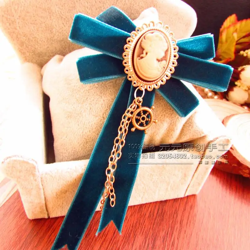 New Free Shipping fashion casual Men's male female High-grade female suede handmade sweater brooch tassel accessories Headdress